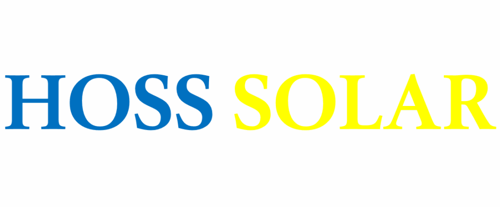 Hoss Solar logo.