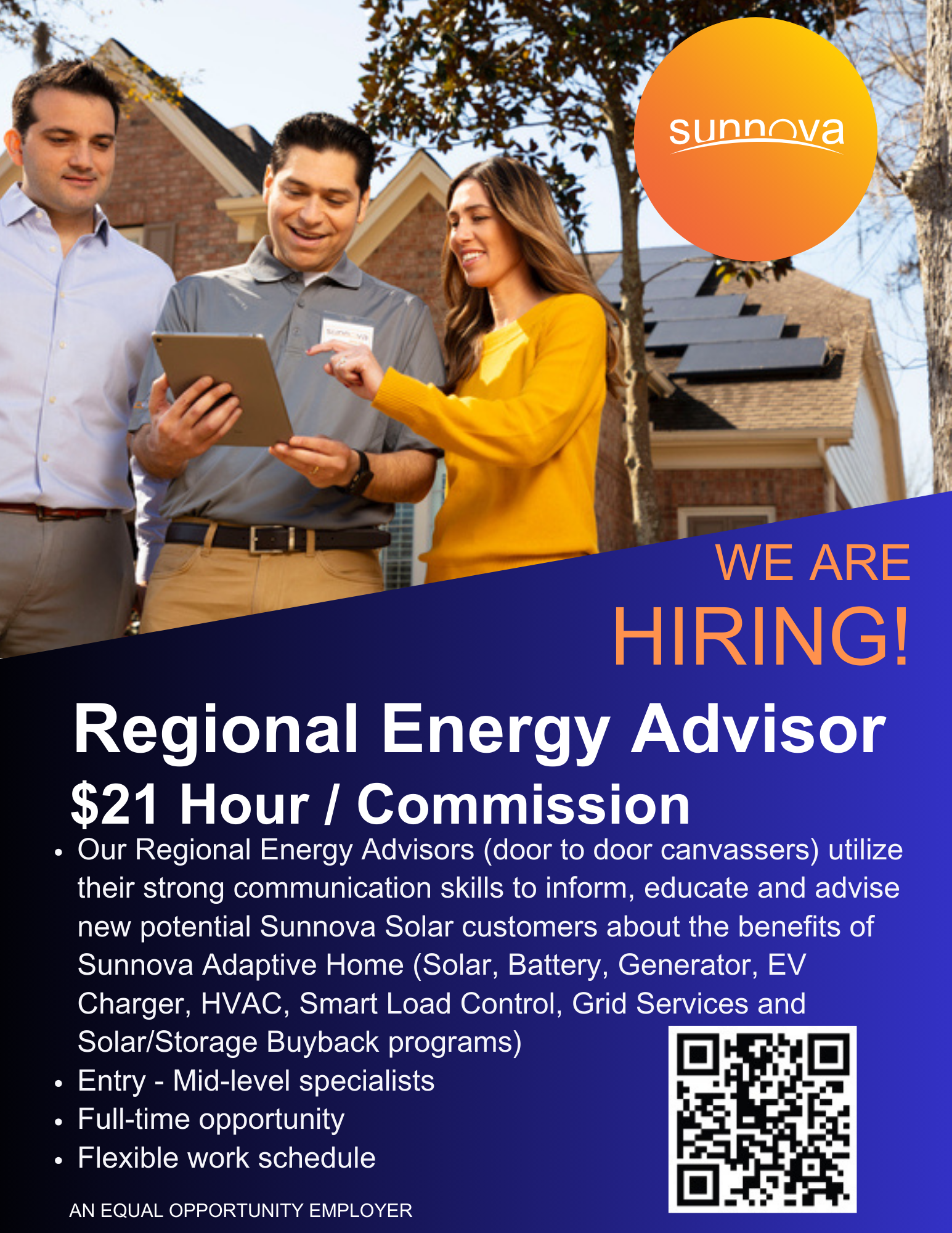 Sunnova – Regional Energy Advisor – Texas Solar Energy Society