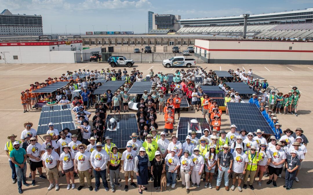 2023 Solar Teams at the Texas Motor Speedway, Fort Worth, Texas.