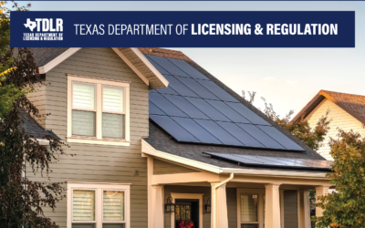 Solar Panel Consumer Information from TDLR