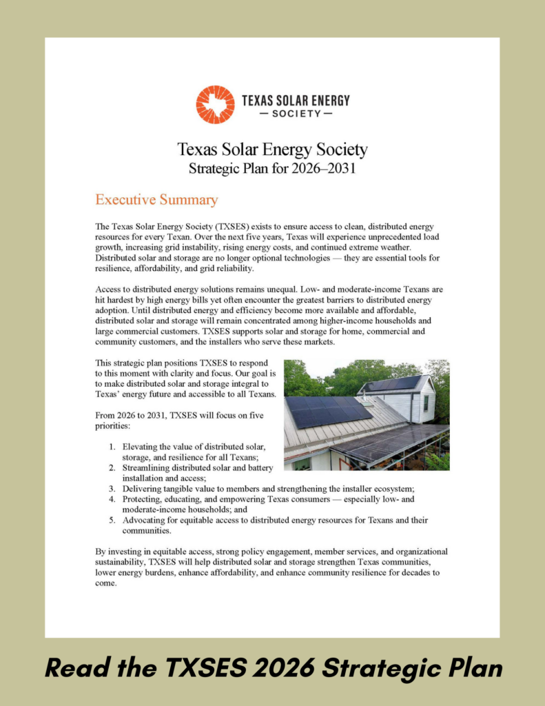 TXSES 2026 Strategic Plan